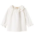 MarMar Bluse - Tonello - Hvid m. Sløjfer MarMar Bluse - Tonello - Hvid m. Sløjfer