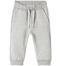 MarMar Sweatpants - Pelon - Lysegråmeleret MarMar Sweatpants - Pelon - Lysegråmeleret