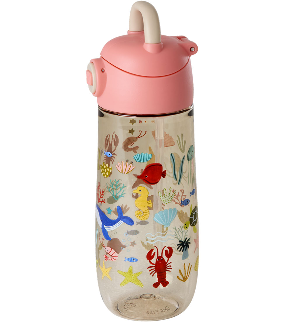 Rice Trinkflasche - 550 ml - Ocean Pink - Coral - Rice - One Size - Trinkflaschen