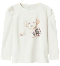 Name It Bluse - NmfNinea - Cloud Dancer Name It Bluse - NmfNinea - Cloud Dancer