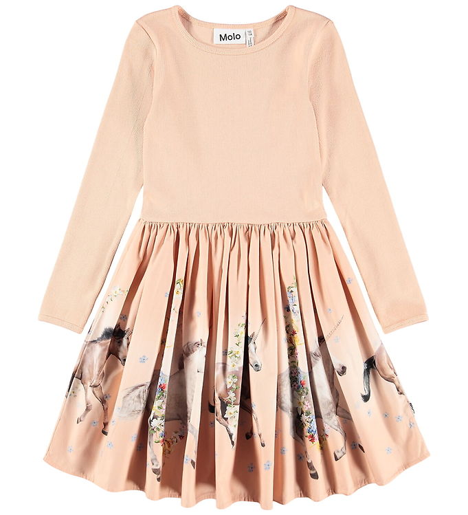 Molo Kjole - Rib - Casie Warm - Universal Flora