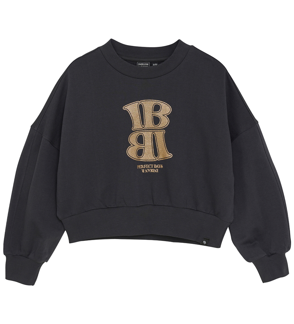 Indian Blue Jeans Sweatshirt - Phantom m. Glitzer - Indian Blue Jeans - 12 Jahre (152) - Sweatshirts