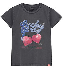 Indian Blue Jeans T-shirt - Phantom m. Print Indian Blue Jeans T-shirt - Phantom m. Print
