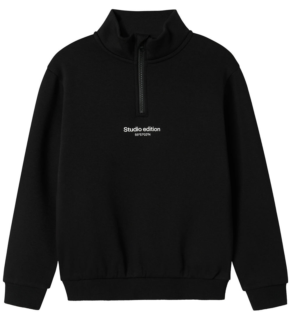 Name It Sweatshirt - Noos - NkmBrody - Schwarz - Name It - 6 Jahre (116) - Sweatshirts