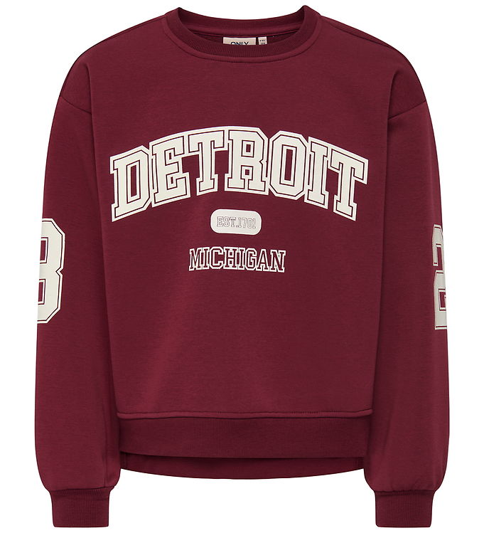 Kids Only Sweatshirt - KogVictory - Cabernet/Detroit/Cloud Dance