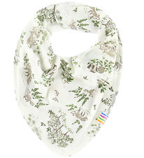 Joha Savlesmæk - Uld/Silke - Off White m. Træer Joha Savlesmæk - Uld/Silke - Off White m. Træer