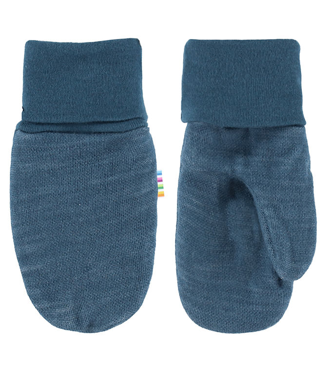 Joha Luffer m. Tommel – Uld/Bambus – Dark Denim