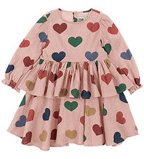 Konges Sløjd Kjole - Elin - Coeur Rose Colore Konges Sløjd Kjole - Elin - Coeur Rose Colore