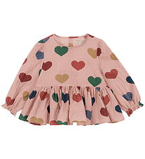 Konges Sløjd Bluse - Elin - Coeur Rose Colore Konges Sløjd Bluse - Elin - Coeur Rose Colore