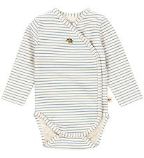 Konges Sløjd Slå-om Body l/æ - Basic - Stripe Blue Konges Sløjd Slå-om Body l/æ - Basic - Stripe Blue