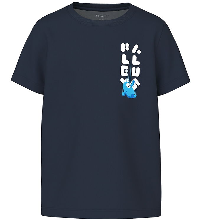 Name It T-shirt - NkmAbner FallGuys - Navy Blazer