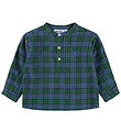 Molo Skjorte - Enoz - Blue Pine Check Molo Skjorte - Enoz - Blue Pine Check