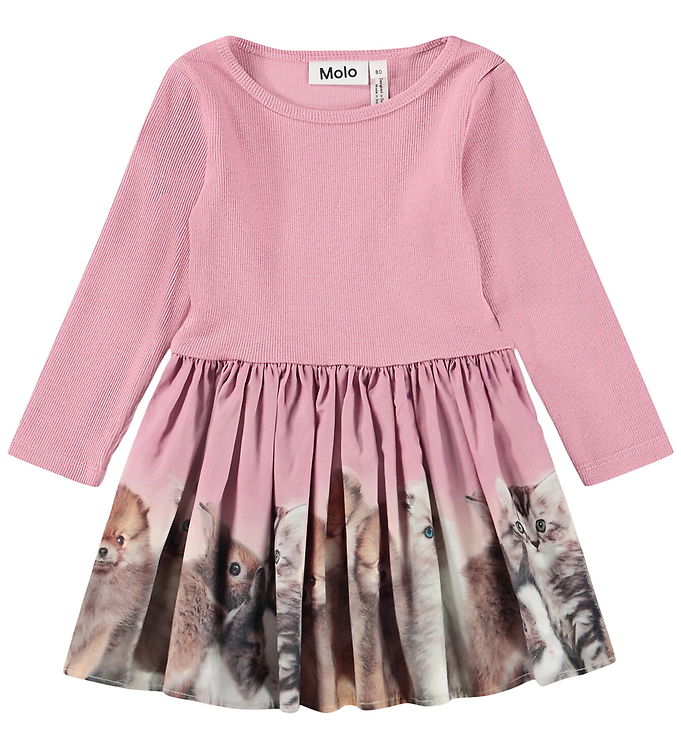 Molo Kjole - Rib - Candi - Fluffiness