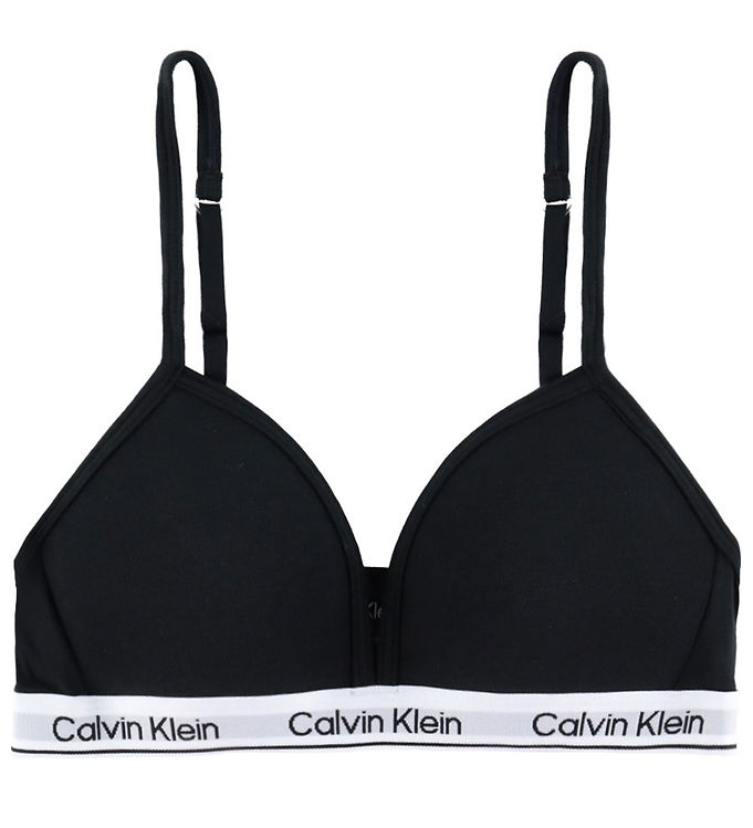 Calvin Klein BH u. Bøjle - Triangle - Sort