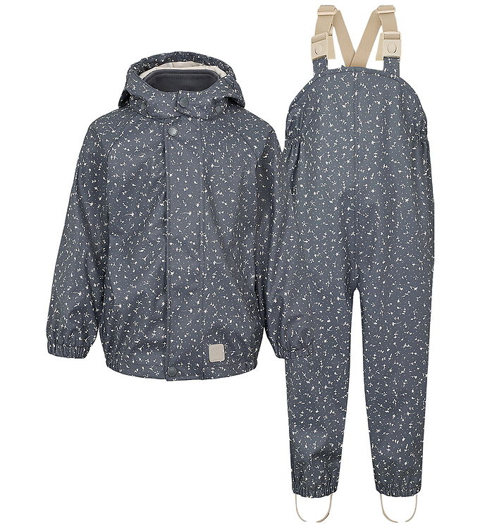 MarMar Regntøj m. Seler - PU - Oddy - Dried Petals