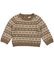 MarMar Bluse - Bomuld/Uld - Talmi - Terre Stripe MarMar Bluse - Bomuld/Uld - Talmi - Terre Stripe