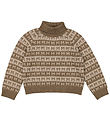 MarMar Bluse - Bomuld/Uld - Talmi - Terre Stripe MarMar Bluse - Bomuld/Uld - Talmi - Terre Stripe