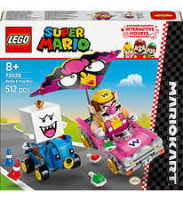 LEGO® Super Mario - Mario Kart Wario Og King Boo 72038 - 512 Del LEGO® Super Mario - Mario Kart Wario Og King Boo 72038 - 512 Del