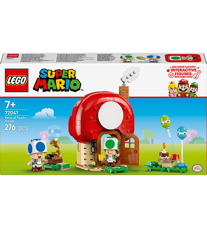 LEGO® Super Mario - Fest I Toads Hus 72041 - 276 Dele