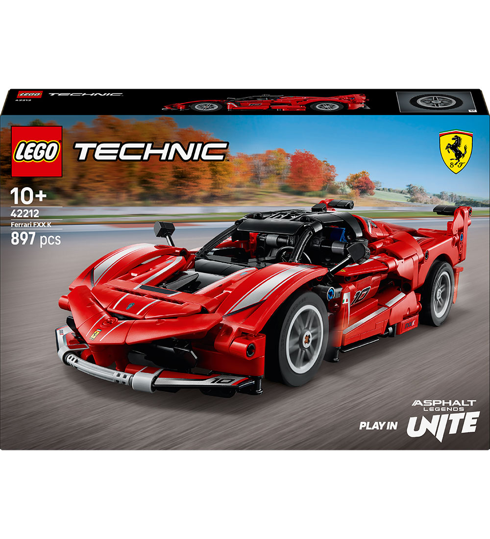 LEGO® Technic - Ferrari FXX K 42212 - 897 Onderdelen - LEGO® - OneSize - Blokken