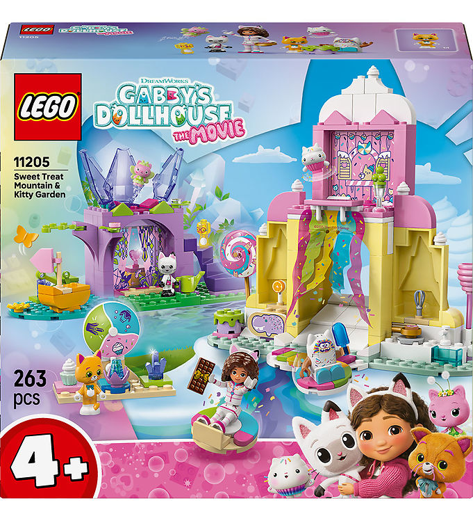 LEGO® Gabby's Dollhouse - Gane-Guf-Bjerget Og Kattehaven 11205 -