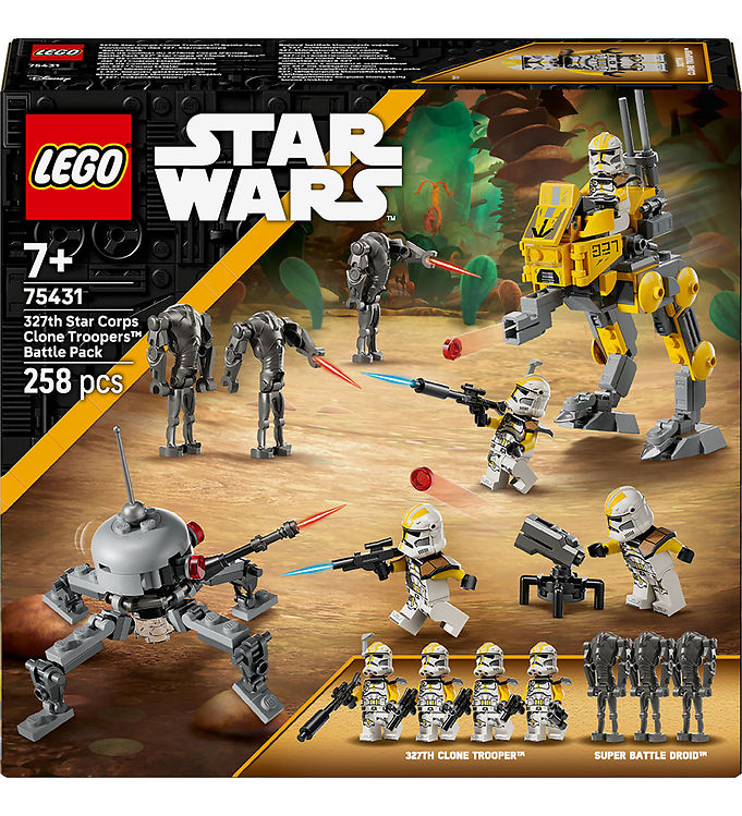 75431 Star Warsâ¢ Battle Pack med klonsoldater fra 327. stjernekorps