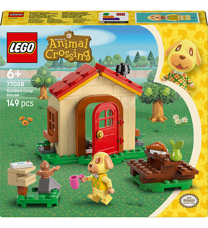 LEGO® Animal Crossing - Goldie I Sit Hyggelige Hus 77058 - 149 D