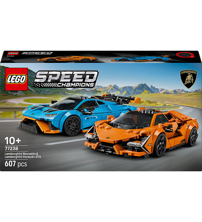 77238 LEGO Speed Champions Lamborghini Revuelto og Huracán STO