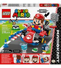LEGO® Super Mario - Mario Kart Interaktiv Mario 72043 - 278 Dele LEGO® Super Mario - Mario Kart Interaktiv Mario 72043 - 278 Dele
