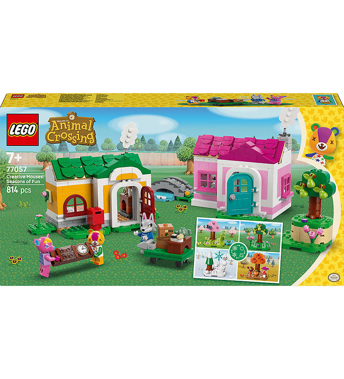LEGO® Animal Crossing - Kreative Huse 77057 - 814 Dele