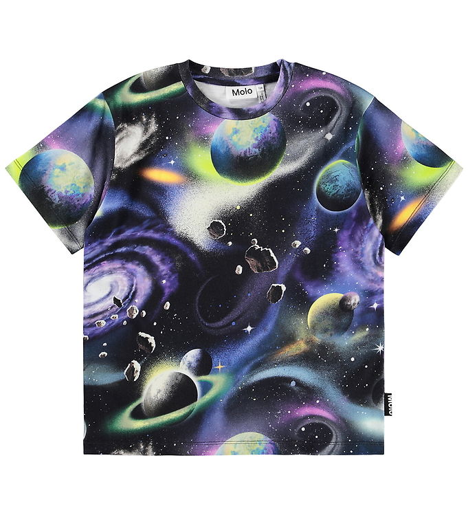 Molo T-shirt - Riley - Airbrush Space