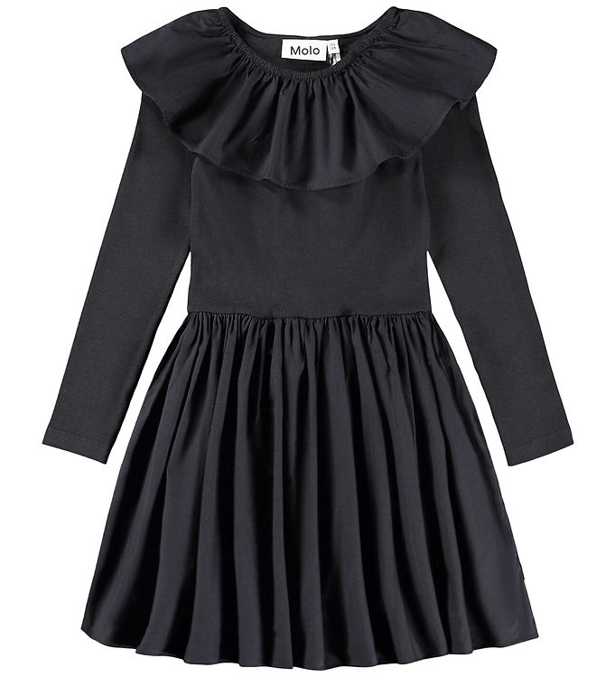 Molo Kjole - Rib - Cille - Black