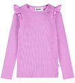Molo Bluse - Rib - Rasmine - Purple Ray Molo Bluse - Rib - Rasmine - Purple Ray