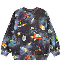 Molo Sweatshirt - Monti - Space Holiday Molo Sweatshirt - Monti - Space Holiday