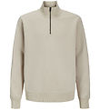 Jack & Jones Sweatshirt - Noos - JjeBradley - Moonbeam Jack & Jones Sweatshirt - Noos - JjeBradley - Moonbeam