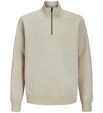 Jack & Jones Sweatshirt - Noos - JjeBradley - Moonbeam Jack & Jones Sweatshirt - Noos - JjeBradley - Moonbeam