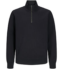 Jack & Jones Sweatshirt - Noos - JjeBradley - Sort Jack & Jones Sweatshirt - Noos - JjeBradley - Sort