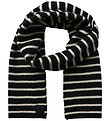 Sofie Schnoor Tørklæde - Strik - Lailasy -  Sort m. Striber Sofie Schnoor Tørklæde - Strik - Lailasy -  Sort m. Striber