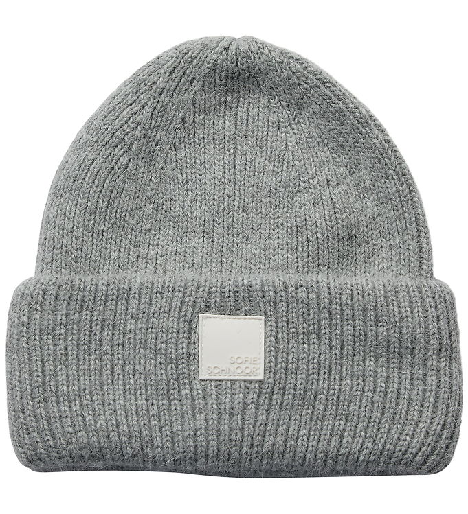 Sofie Schnoor Hue - Strik - Hannah - Gråmeleret