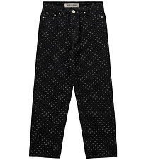 Sofie Schnoor Jeans - Denim - Sort m. Prikker Sofie Schnoor Jeans - Denim - Sort m. Prikker