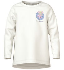 Name It Bluse - NmfViolet - Cloud Dancer/Cute Princess Name It Bluse - NmfViolet - Cloud Dancer/Cute Princess