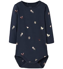 Name It Body l/æ - NbfVandora - Navy Blazer/Flowers And Hearts Name It Body l/æ - NbfVandora - Navy Blazer/Flowers And Hearts