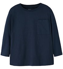 Name It Bluse - NmmVebbe - Navy Blazer Name It Bluse - NmmVebbe - Navy Blazer