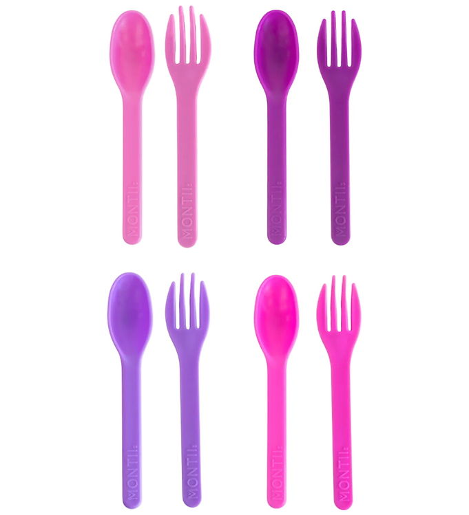 MontiiCo Børnebestik - Out and About - 8 Dele - Blush