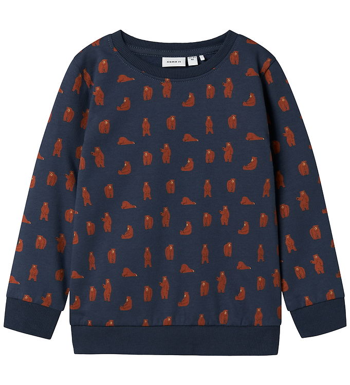 Name It Sweatshirt - NmmNenean - Mood Indigo