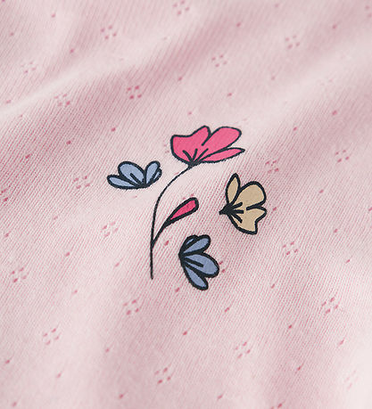 Name It Bluse - NmfNimma - Cradle Pink m. Hulmønster