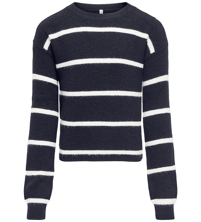 Kids Only Bluse - Strik - Noos - KogFranca - Night Sky/Small Str