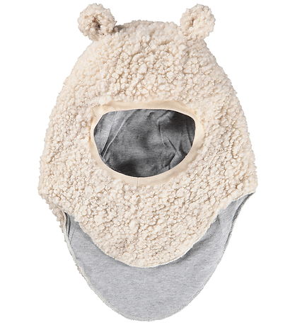 Molo Balaclava - Teddy - Kay - 2-layer - Vanilla