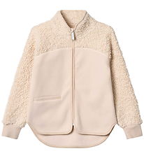Molo Fleecejakke - Teddy - Ulani - Vanilla Molo Fleecejakke - Teddy - Ulani - Vanilla