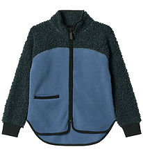 Molo Fleecejakke - Teddy - Ulani - Night Navy Molo Fleecejakke - Teddy - Ulani - Night Navy